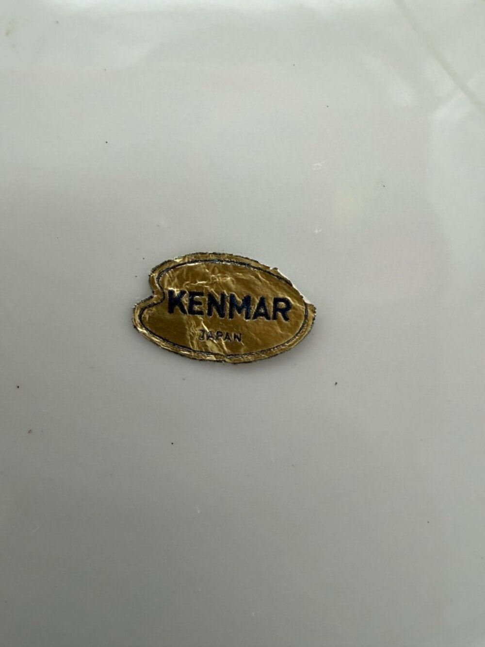 Vintage Kenmar Great Smoky Mountains Black Bear Souvenir Plate Japan Pierced Rim - Picture 3 of 5